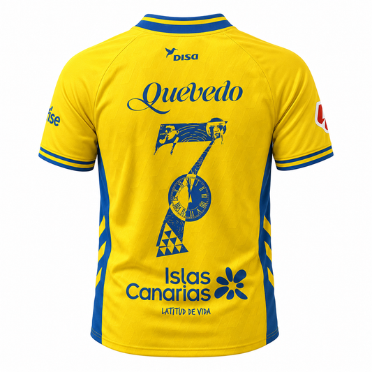 Camiseta UD Las Palmas Quevedo «GRAN CANARIA» - vista trasera