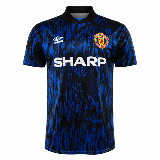 Camiseta Manchester United local 1992/93 - vista frontal
