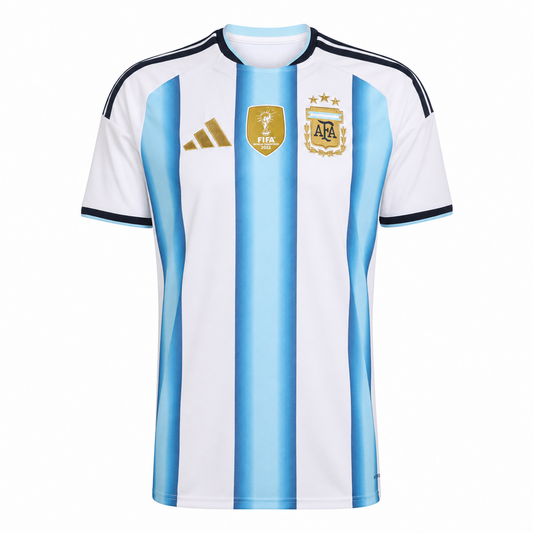 Camiseta selección Argentina local Mundial 2026 - vista frontal
