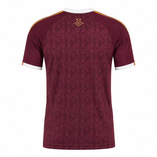 Camiseta selección España edición heráldica roja - vista trasera