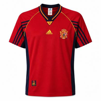 Camiseta selección España local Mundial 1998 - vista frontal