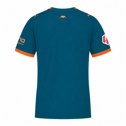 Camiseta Valencia CF segunda equipación 2026/27 - vista trasera azul